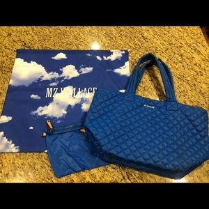 MZ Wallace Medium Metro Tote - Cobalt Blue